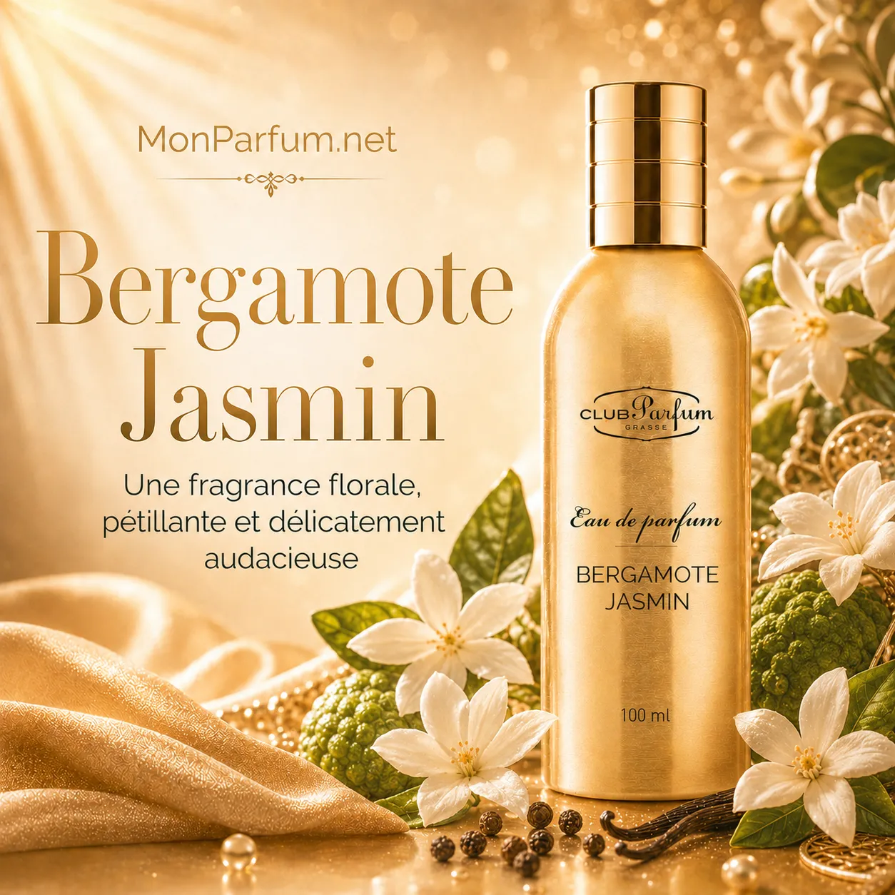 Eau de parfum<br>BERGAMOTE JASMIN