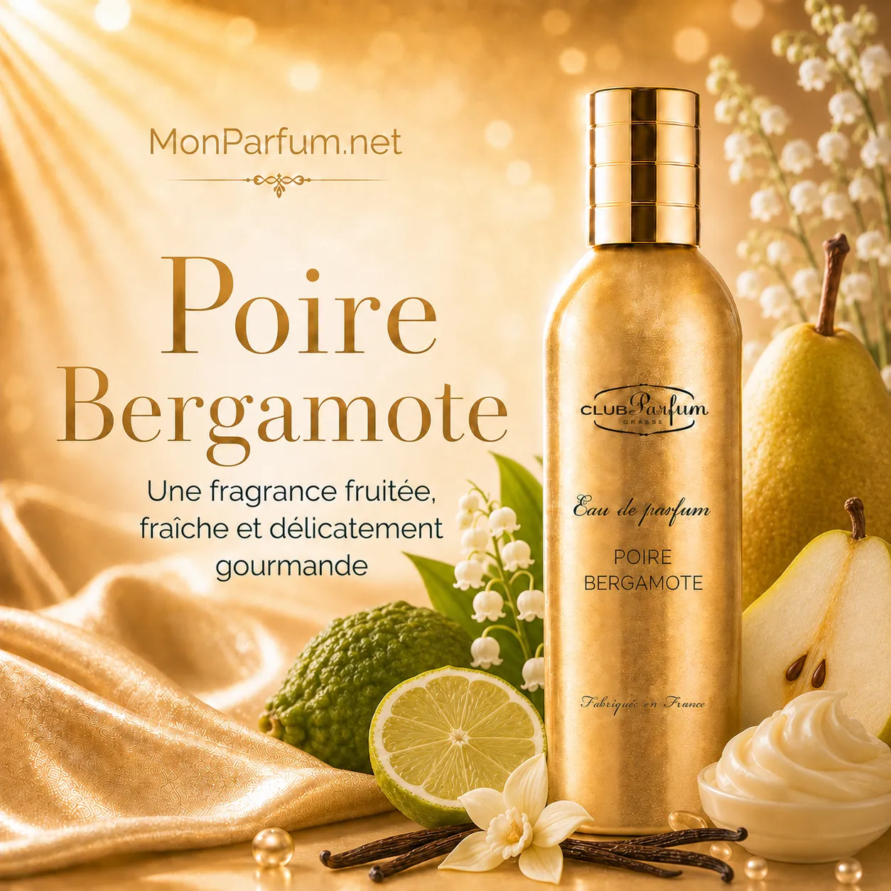 Eau de parfum<br>POIRE BERGAMOTE
