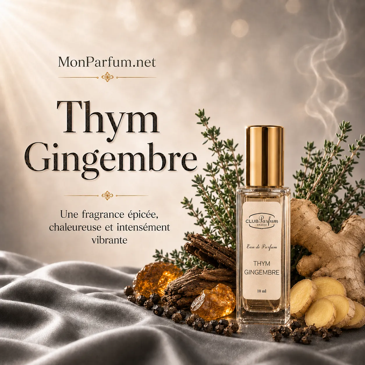 Eau de parfum<br>THYM GINGEMBRE – Image 3