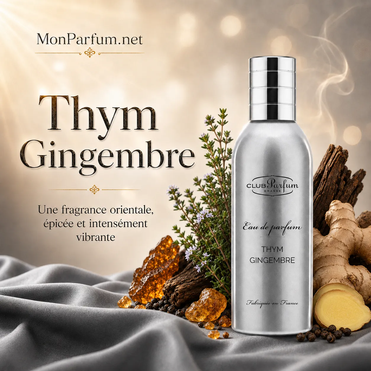 Eau de parfum<br>THYM GINGEMBRE