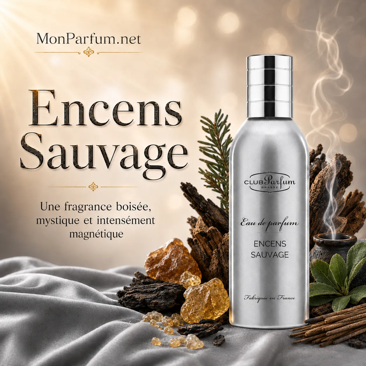Eau de parfum<br>ENCENS SAUVAGE