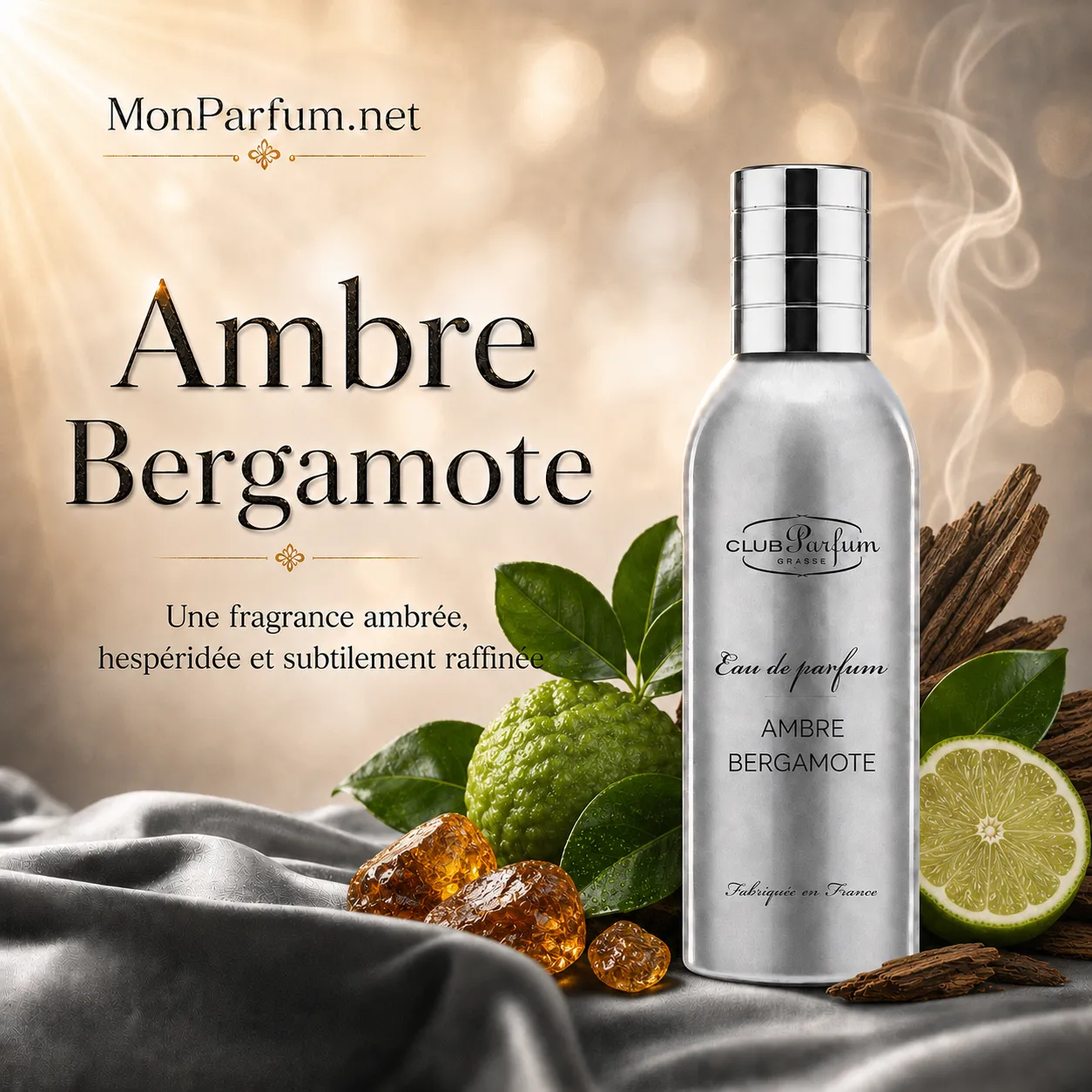 Eau de parfum<br>AMBRE BERGAMOTE