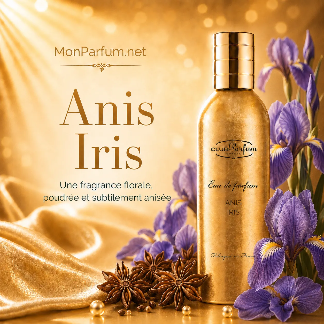 Eau de parfum<br>ANIS IRIS