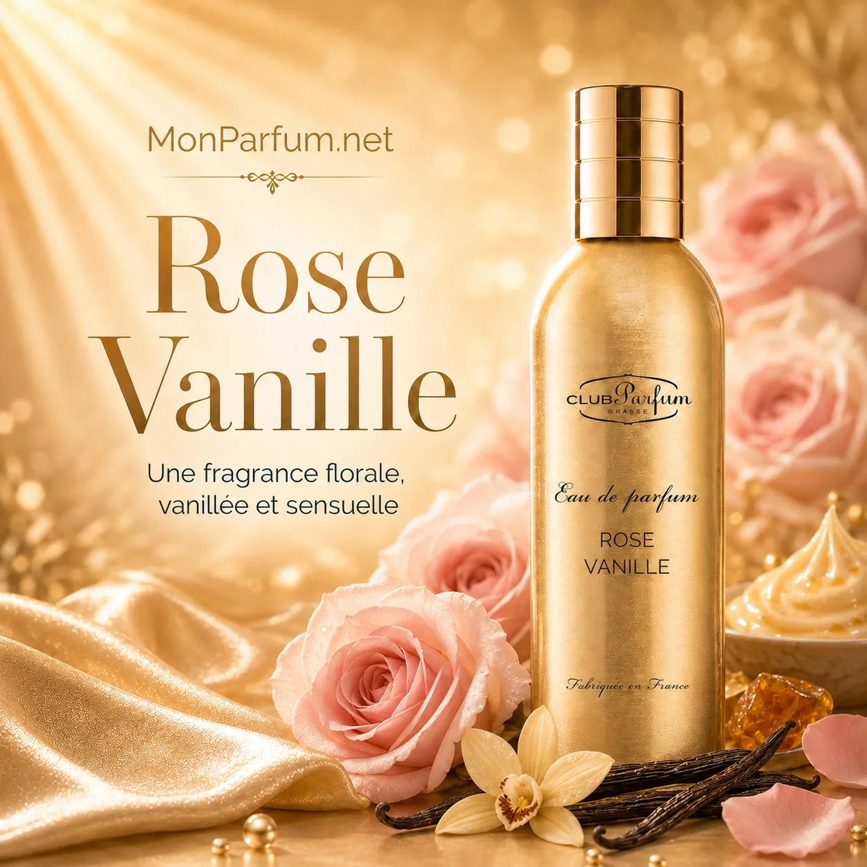Eau de parfum<br>ROSE VANILLE