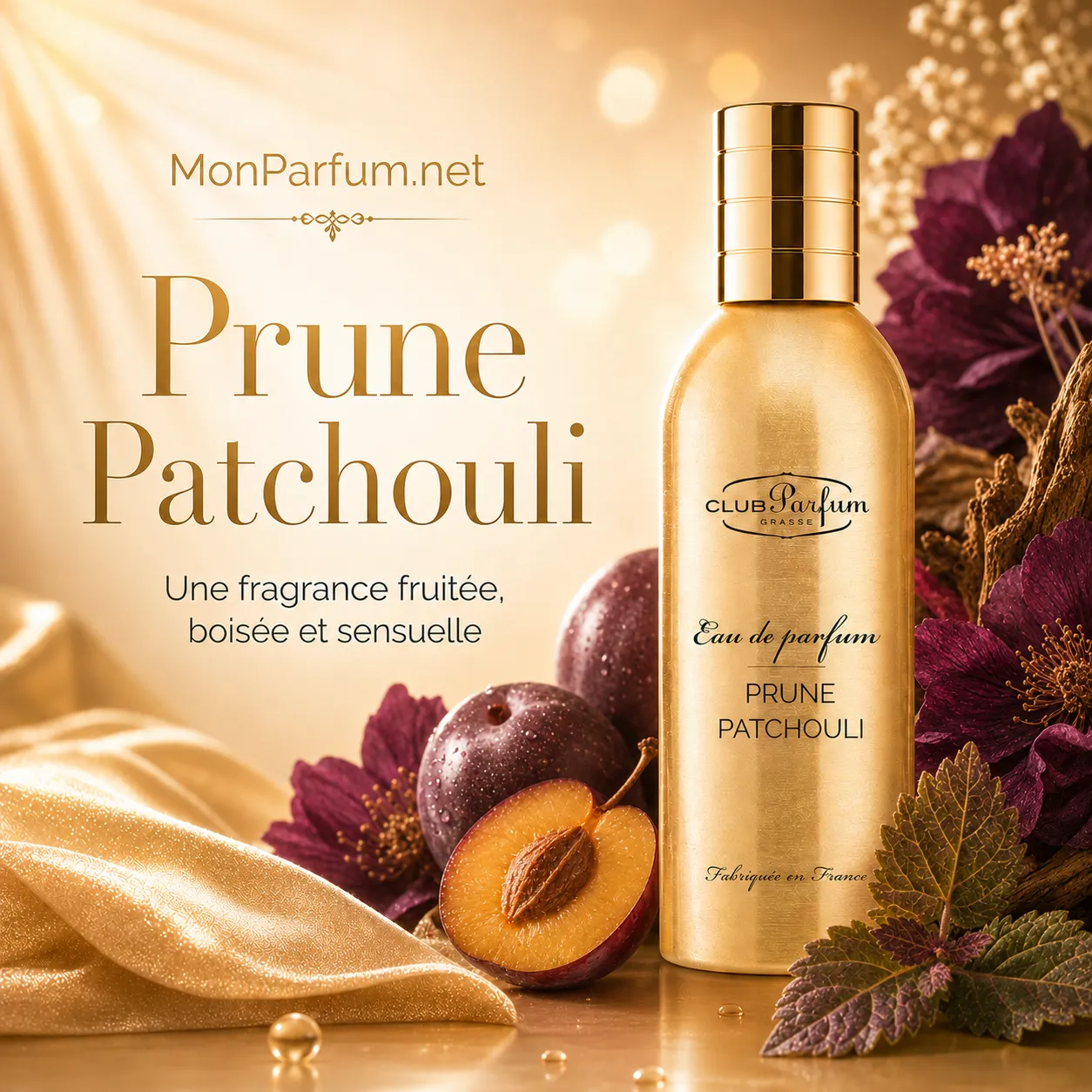 Eau de parfum<br>PRUNE PATCHOULI