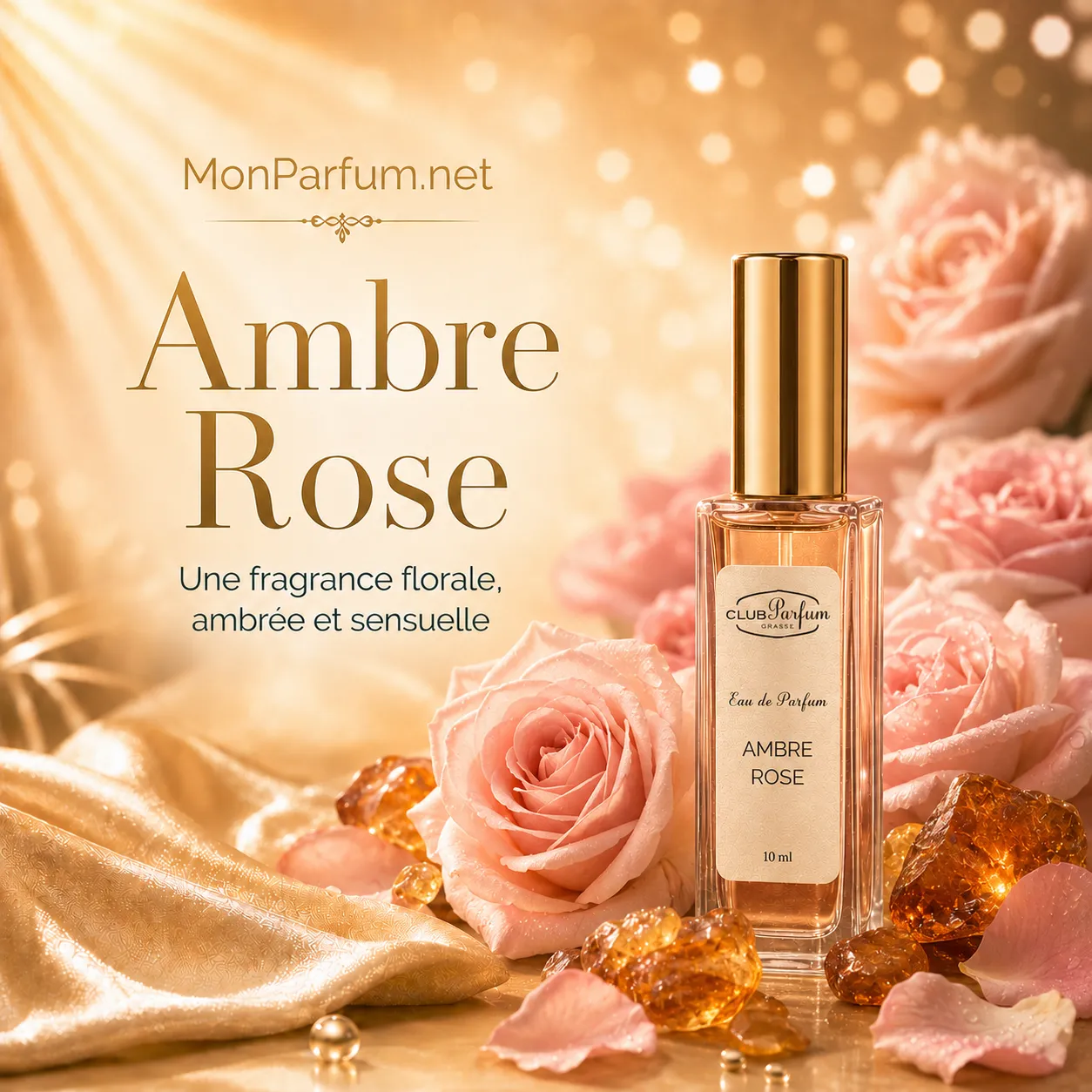 Eau de parfum<br>AMBRE ROSE – Image 3
