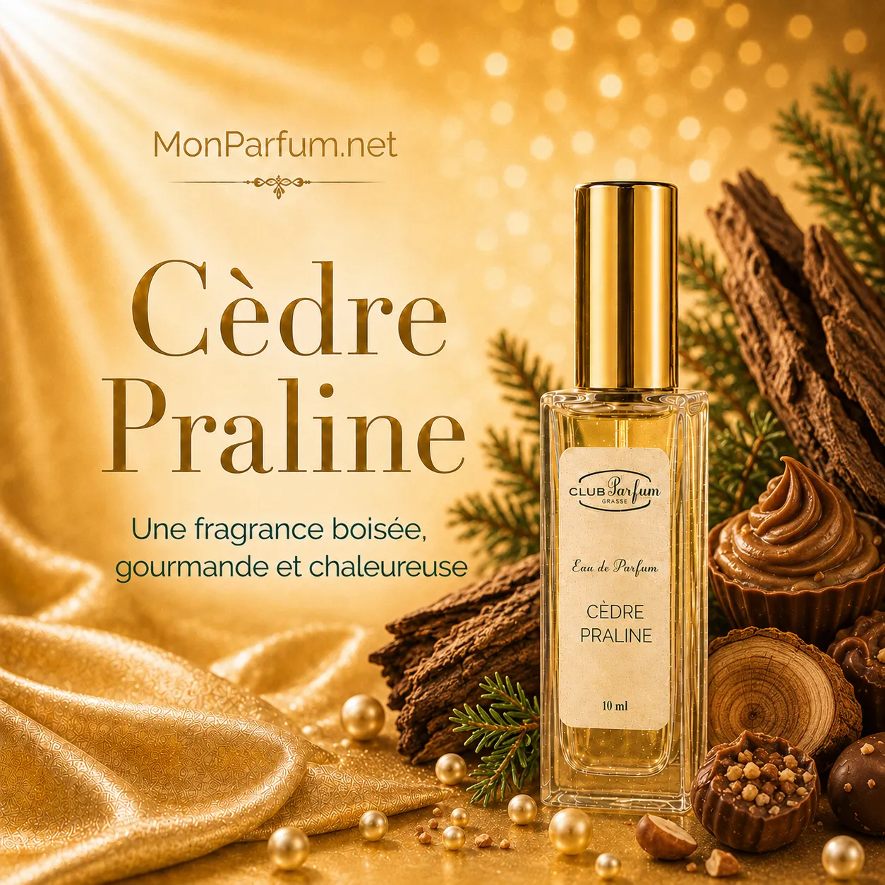 Eau de parfum<br>CEDRE PRALINE – Image 3