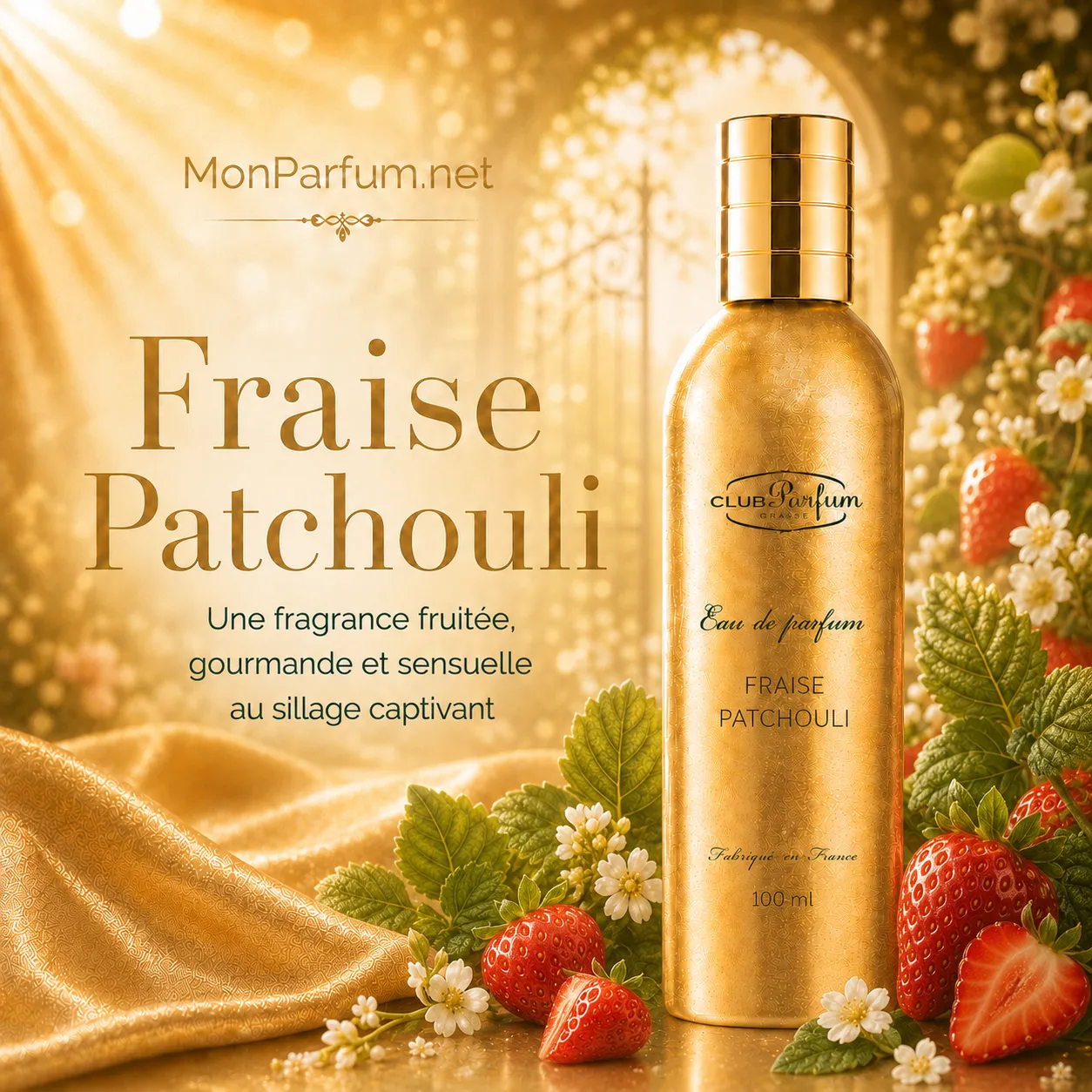 Eau de parfum<br>FRAISE PATCHOULI