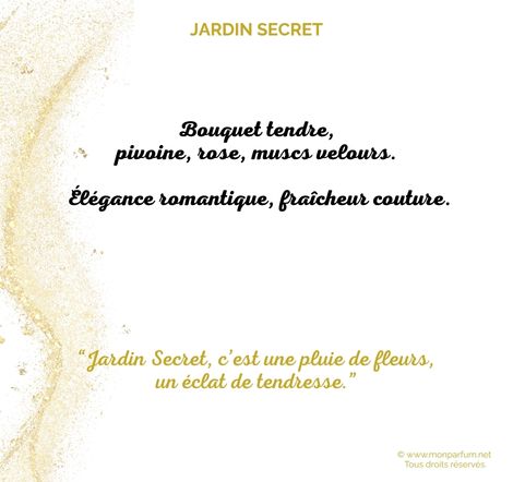 Eau de parfum<br>JARDIN SECRET – Image 2