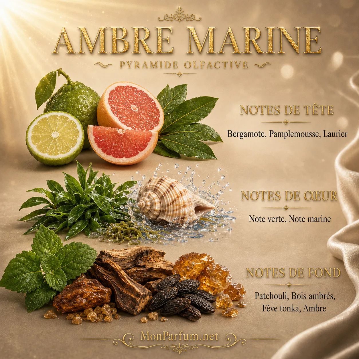 Eau de parfum<br>AMBRE MARINE – Image 2
