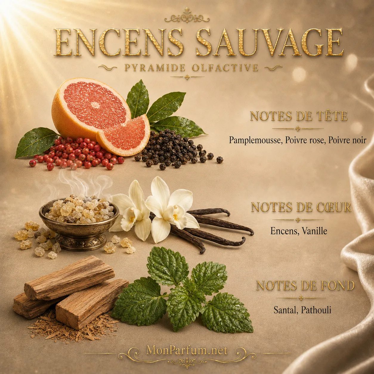 Eau de parfum<br>ENCENS SAUVAGE – Image 2