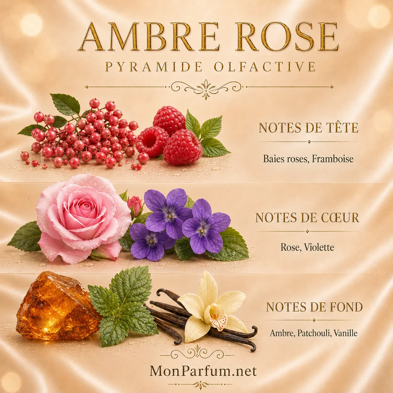 Eau de parfum<br>AMBRE ROSE – Image 2