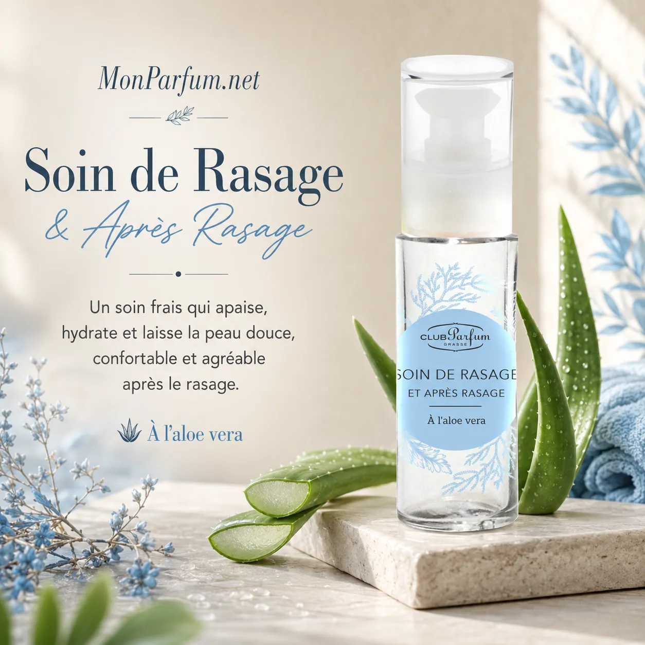 SOIN RASAGE &<br>APRÈS-RASAGE 30 ML