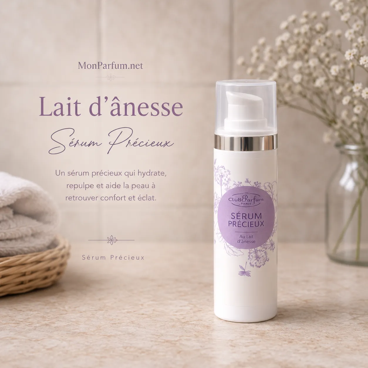SÉRUM PRÉCIEUX 30 ML<br>au lait ânesse
